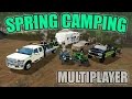 SPRING CAMPING | JOHN DEERE GATOR + CAN-AM ATV AND MORE | MULTIPLAYER