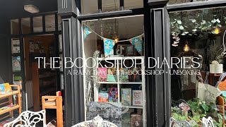 a rainy day in the bookshop + unboxing | The Bookshop By The Sea bookshop diaries