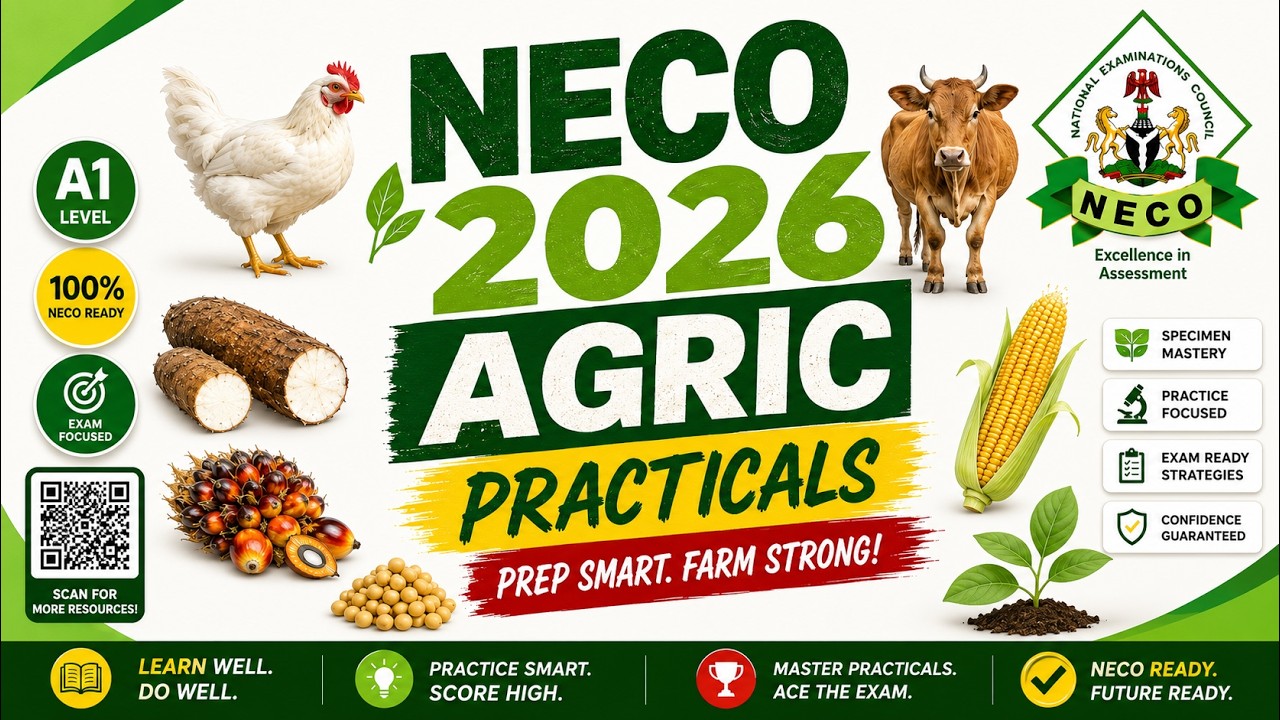 Must Watch! NECO 2026 Agric Practicals Questions & Answers - YouTube
