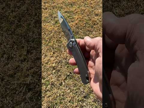 My Arno Bernard M390 Turaco knife is the smoothest buttonlock I’ve ever experienced!
