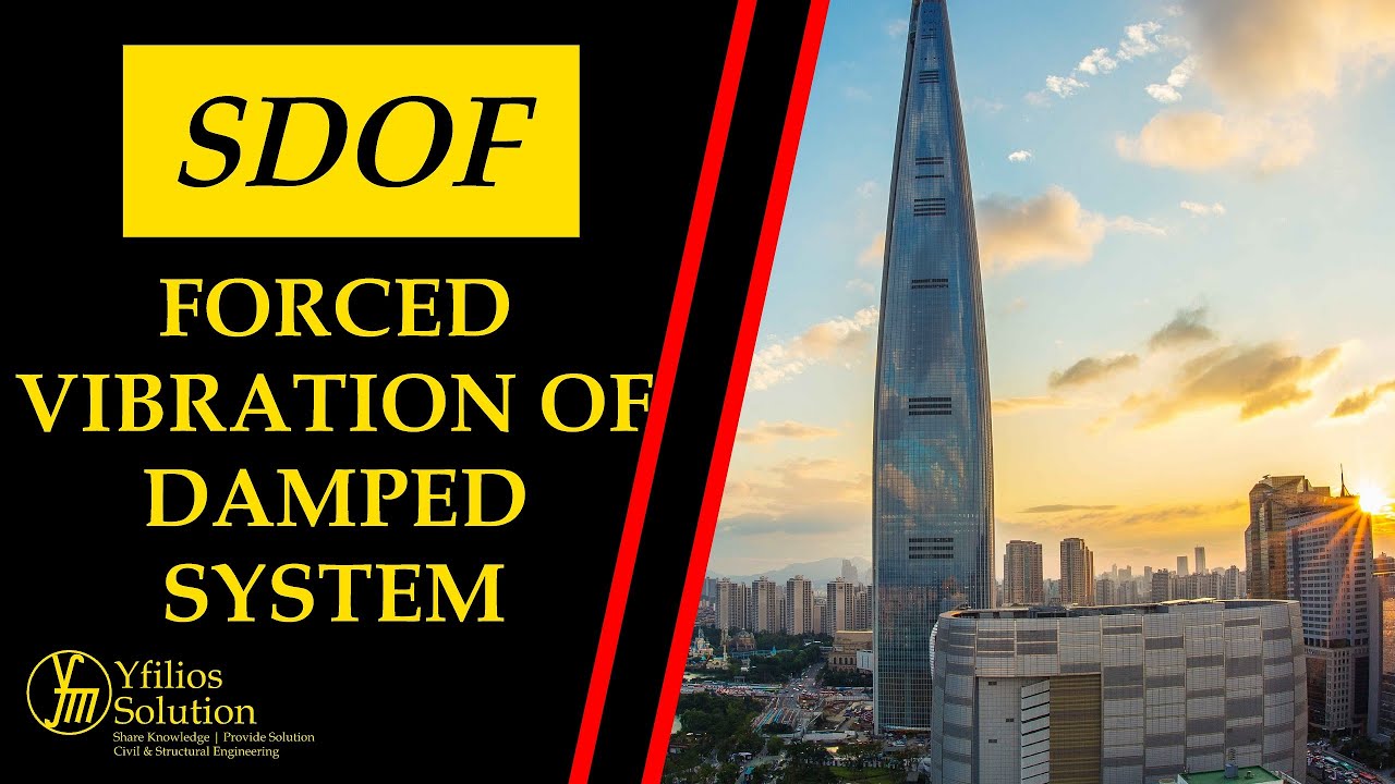 Forced Vibration of a Damped SDOF System - YouTube