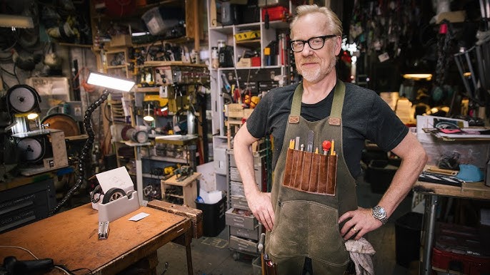 Adam Savage's New Leatherworking Toolbox! 