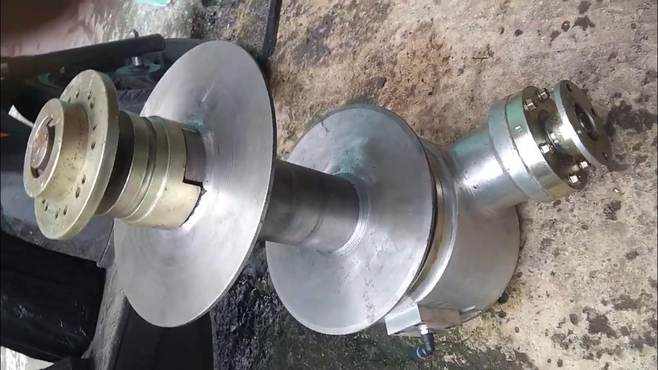 homemade winch pto YouTube