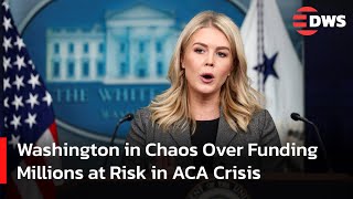 Chaos in Washington: Administration Blames Democrats for Shutdown Crisis | DWS News | AC14