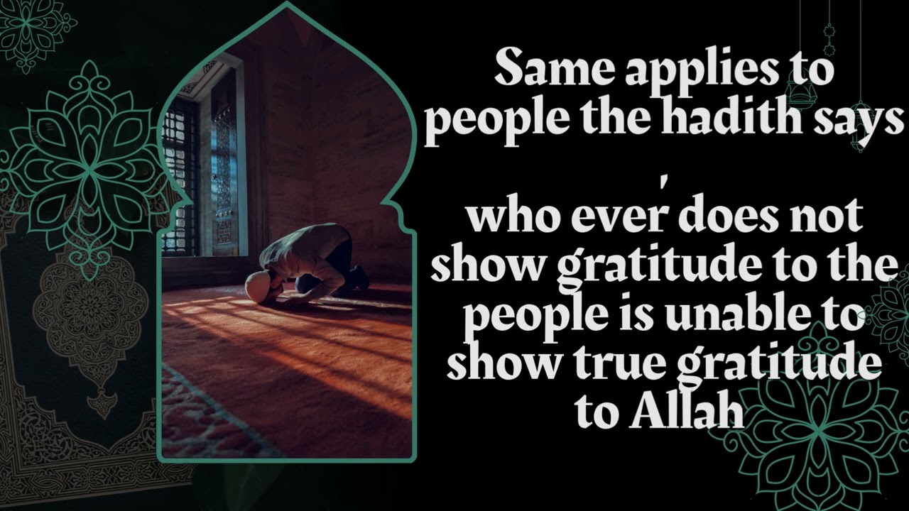 Ways To Thank Allah 