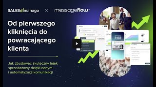Od pierwszego kliknięcia do powracającego klienta - SALESmanago x MessageFlow