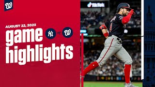 Nationals vs Yankees Game Highlights 23 MLB Highlights