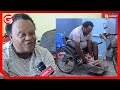 THE CONDITION OF OLD MAN BAMBUCHA KUBWA THE ENEMIES OF BONGO MUVI AFTER HIS LEG HAS BEEN AMBULT 