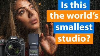 I shot these portraits in the world&#39;s smallest studio... Possibly!!
