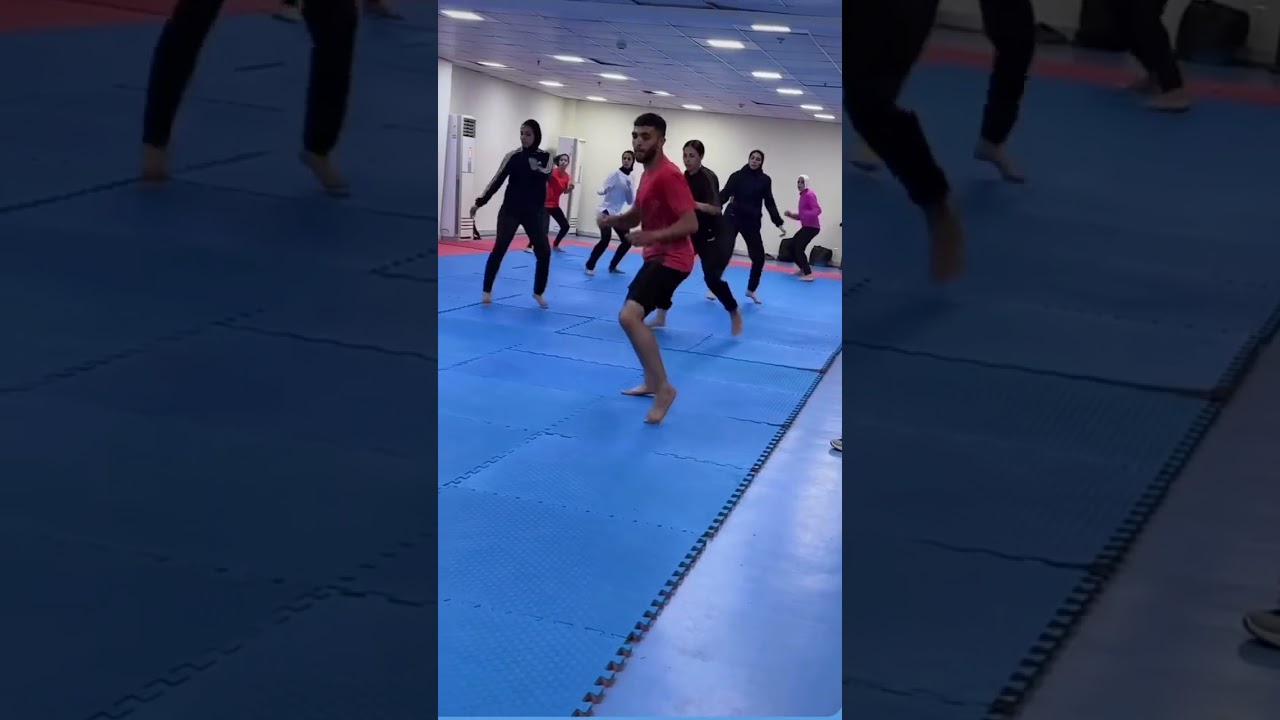 basic training simple fight karate wkf