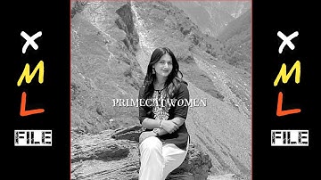 PRIMECATWOMEN 🔰 [ NEW XML VIDEO ] ||  XML File in Description 📩 Alight Motion Video Editing 