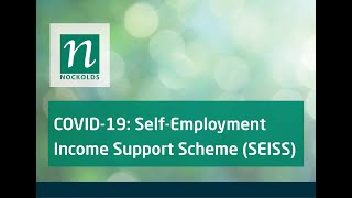 COVID-19: Self-Employment Income Support Scheme (\\