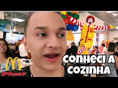 CONHECI A COZINHA DO MC DONALDS - CONHECI A COZINHA DO MC DONALDS