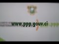 Economie lancement du site internet wwwpppgouvci