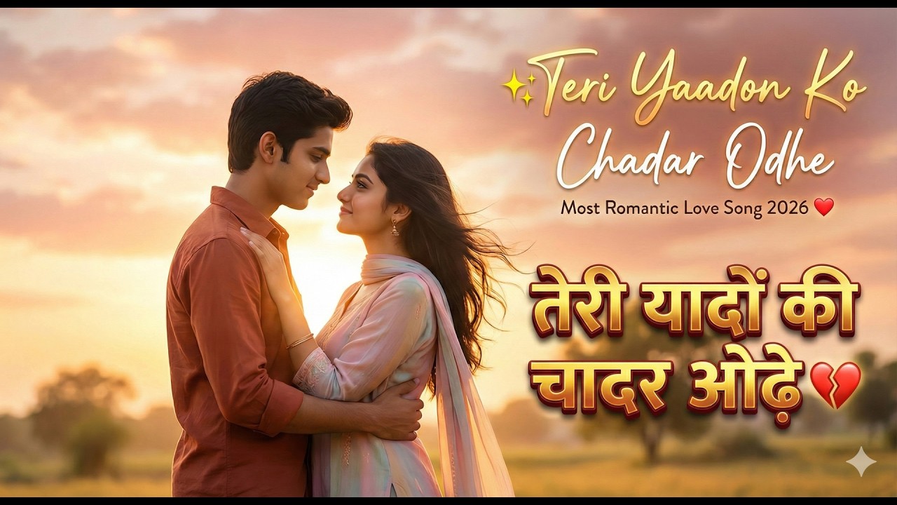 Teri Yaadon Ko Chadar Odhe 💖 | Broken Heart Hindi Song | Emotional Track 2026 | Top Ten