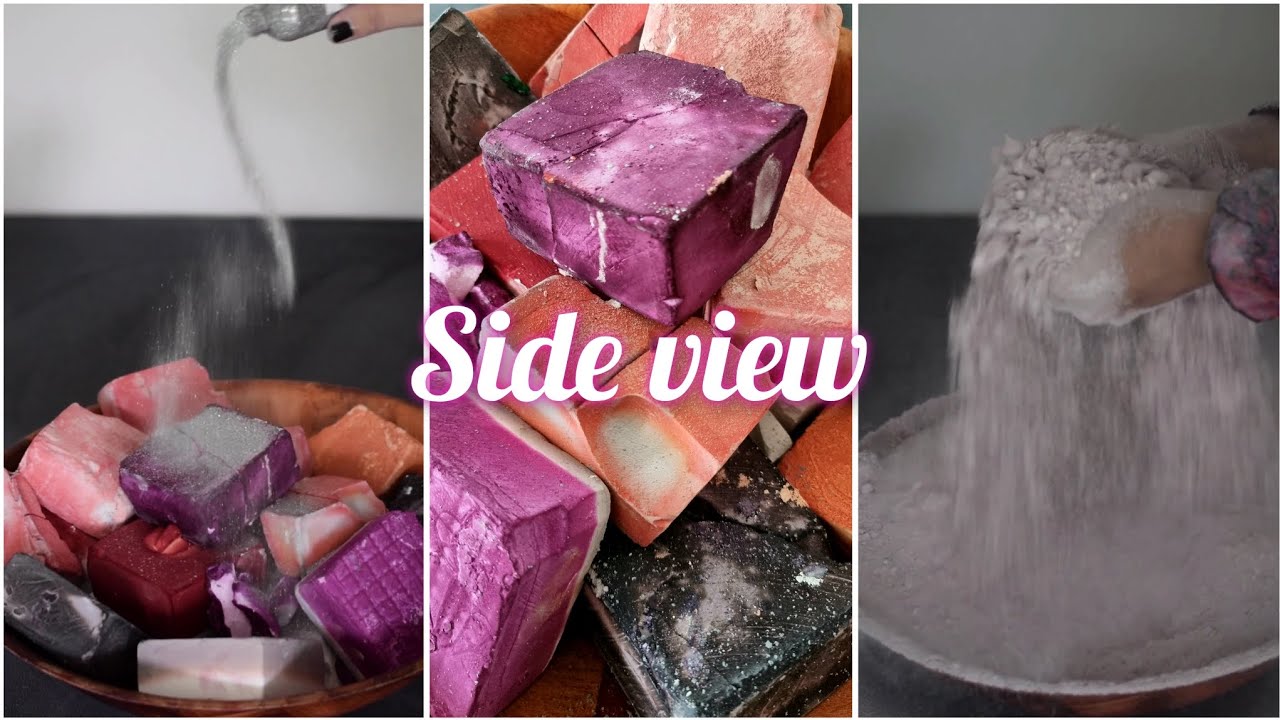 Dyed gym chalk + 3 fresh blocks + long dusty powder play 🌪 SV - YouTube