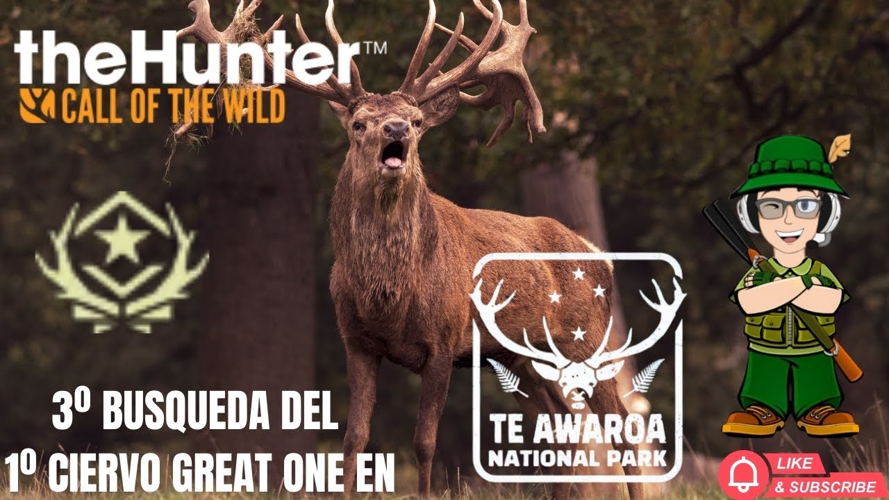3ºBusqueda del 1º Ciervo Great one en Te Awaroa  