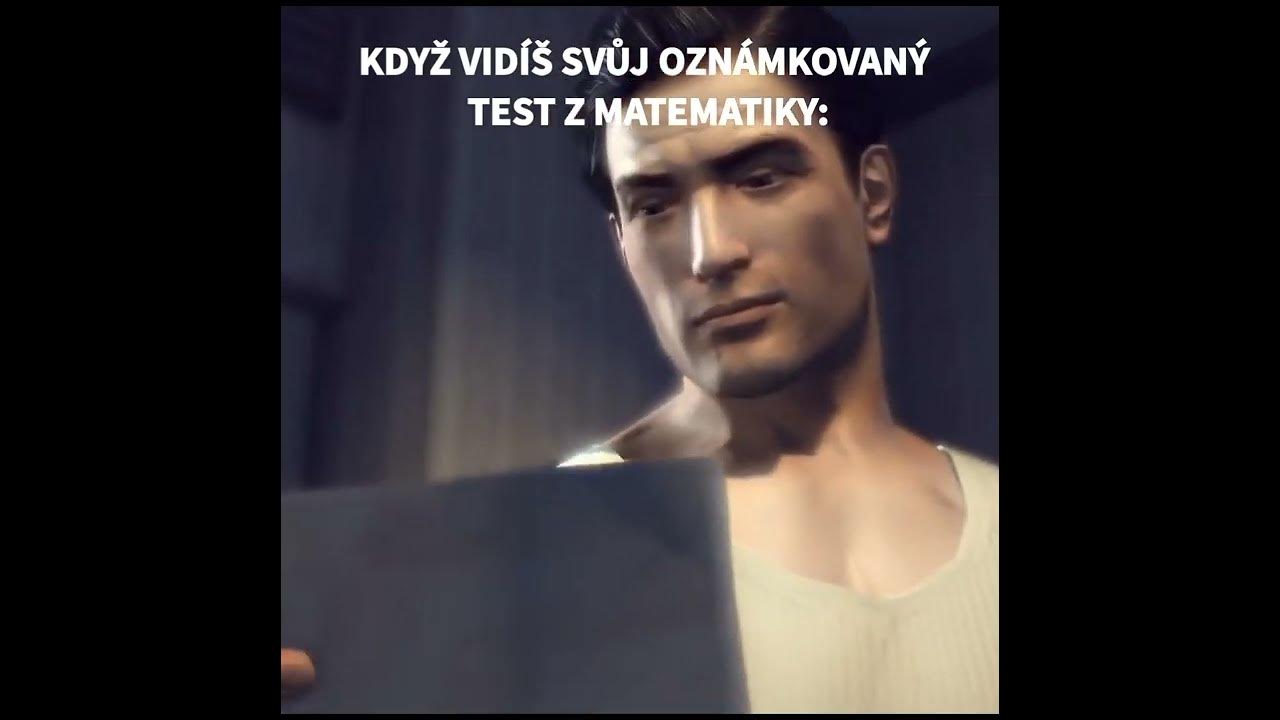 KDYŽ VIDÍŠ SVŮJ OZNÁMKOVANÝ TEST Z MATEMATIKY YouTube