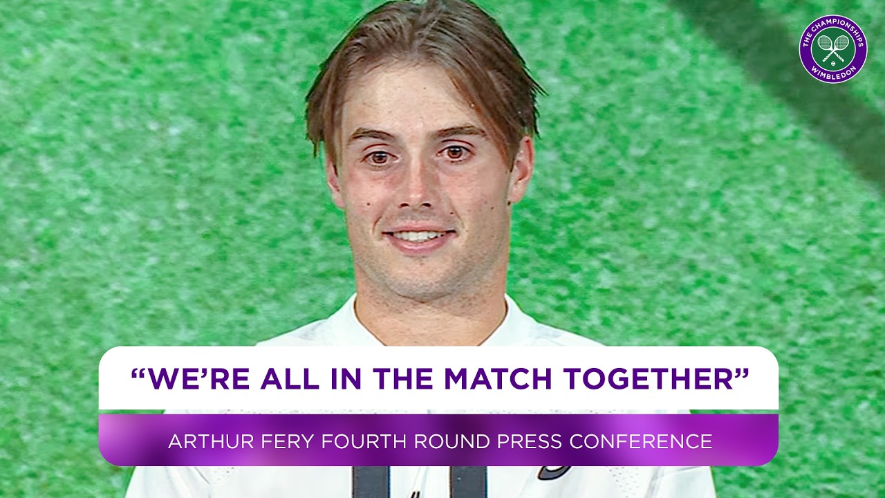 Arthur Fery on his thrilling win | Fourth Round Press Conference | Wimbledon 2026