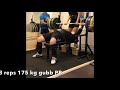 Yngve gustafsson 61 r bnkpress 175 kg juli 2020