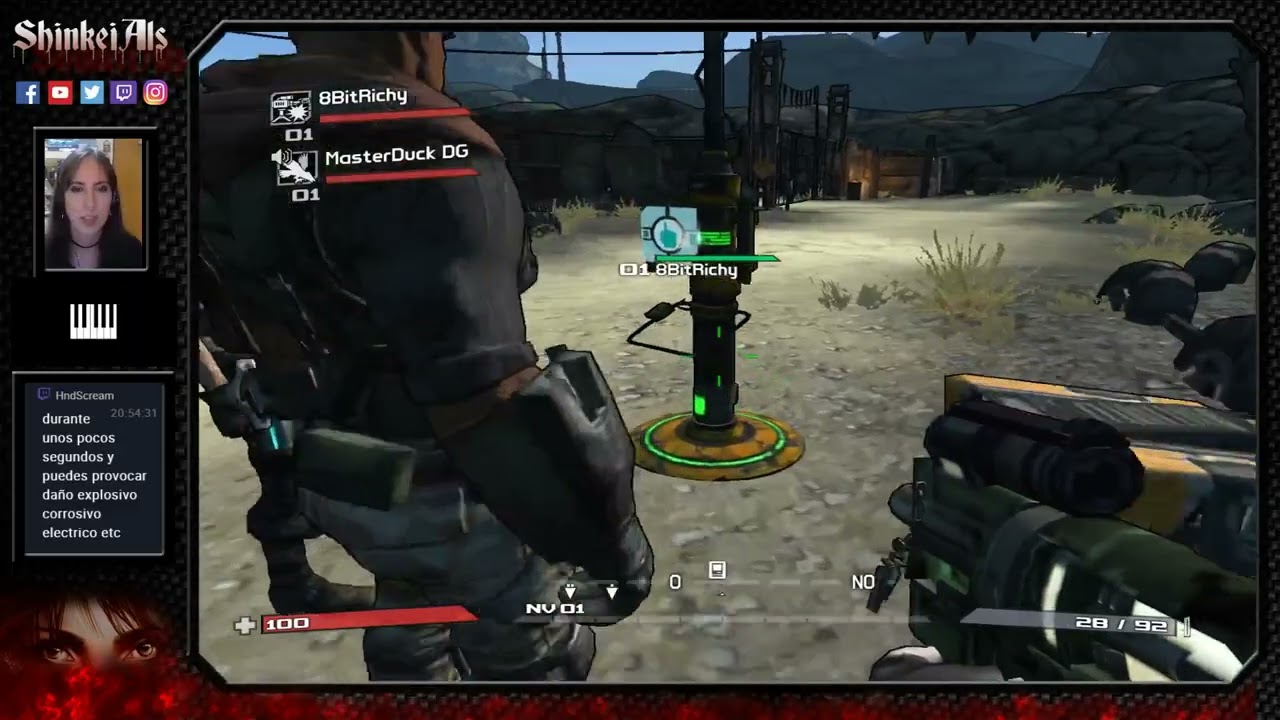 Borderlands (parte 1) con MasterDuckDG y 8BitRichy