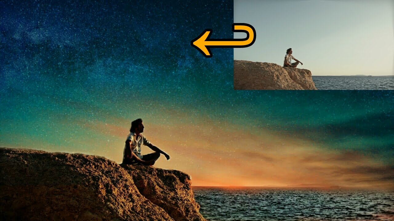 SKY MANIPULATION IN PICSART MOBILE | Picsart Editing Tutorial | splendid pixelpixel