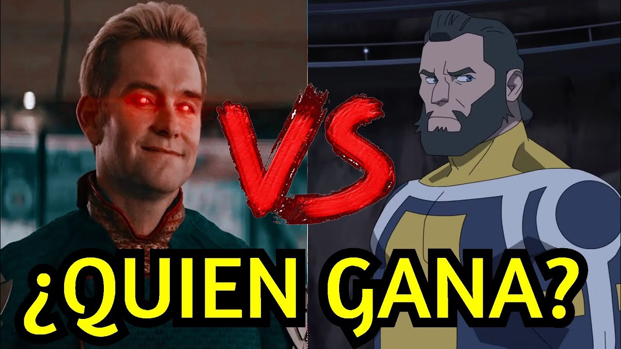 HOMELANDER VS INMORTAL QUIEN GANA? | VERSUS INVENCIBLE THE BOYS