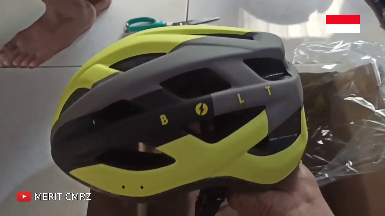 unboxing Review Helm Sepeda Bolt  Murah Nyaman YouTube