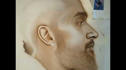 Nipsey Hussle airbrush backdrop