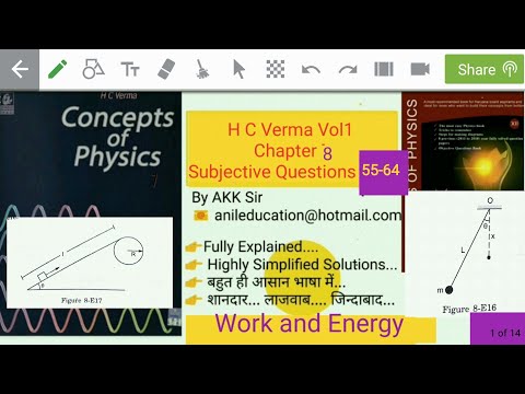 H C Verma Vol1 Chapter 8 Subjective Questions Q55-64
