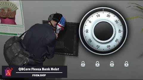 Bank Heist FiveM | FiveM Fleeca Bank Robbery Script #fivem #script #qbcore #bank