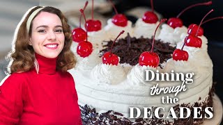 How to make 1960's Black Forest Cake | Dining Through The Decades Holiday Edition Ep. 1