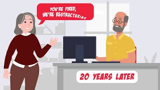 Information Employment law firm animated video, made for The Toronto Lawyers by Sharp Eye Animation Guide