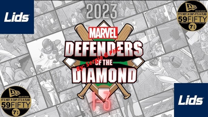Marvel's Defenders of The Diamond 59FIFTY Fitted Hat 7 5/8