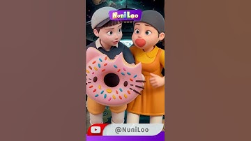 Squid Game AI Donut ASMR #squidgame #squidgame2 #ai #asmr