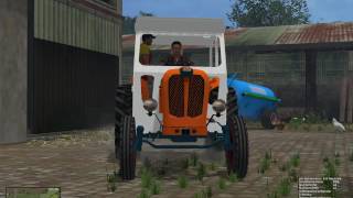 FarmingSimulator2015 accensione fiat 411 poi lamborghini  prova diretta