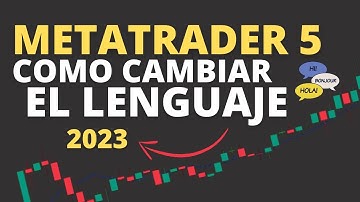 🙂Como cambiar el lenguaje a Metatrader 5👍TUTORIAL METATRADER 5