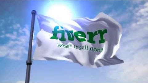 3d waving flag animation