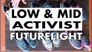 Review Low Cut & Mid Boot TNF ACTIVIST Futurelight | VLOG RIKAS HARSA