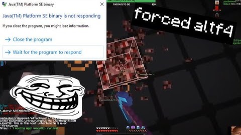 Crashing 2b2t players using lag exploit (part 2)