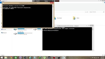 Hiding local disk using cmd