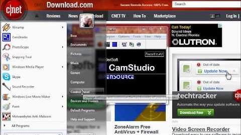 How to record anything that is streamed to your computer using CamStudio