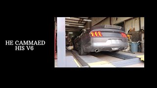 2016 MUSTANG V6 CAT DELETE (AND HE CAMMED IT)