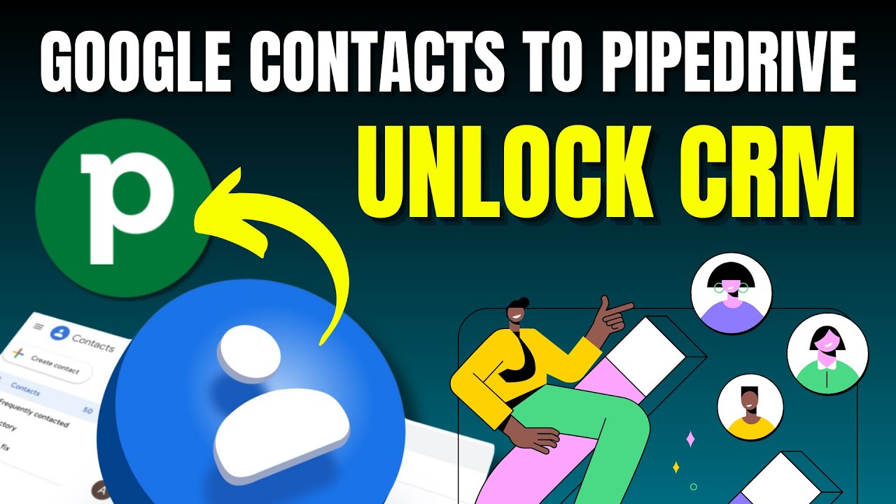 How To Sync Google Contacts With Pipedrive To Unlock CRM 2024 - YouTube