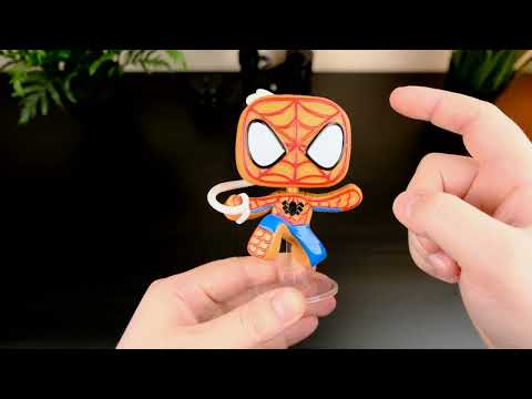Фигурка Funko POP Marvel: Holiday – Gingerbread Spider-Man Bobble-Head (9,5 см)