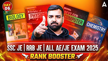 SSC JE | RRB JE | All AE/JE 2025 | Science + Computer Most Expected Questions #6 | Deepmani Sir