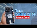 Latest Tecno CAMON 30 5G Unboxing Specs