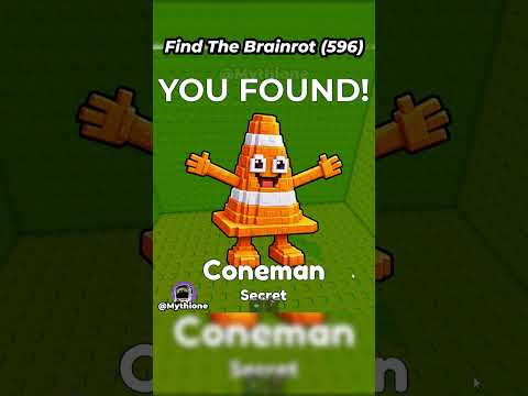 How To Get Coneman | Find the Brainrot ROBLOX