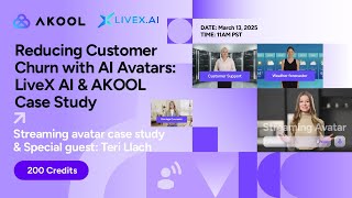 Reducing Customer Churn with AI Avatars: LiveX AI & AKOOL Case Study