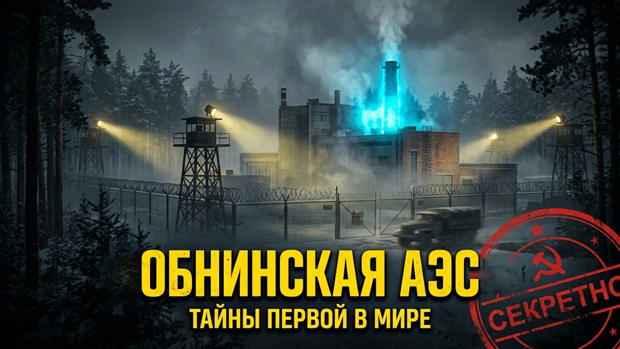 Обнинская АЭС - как в СССР построили ПЕРВУЮ В МИРЕ Атомную Станцию
